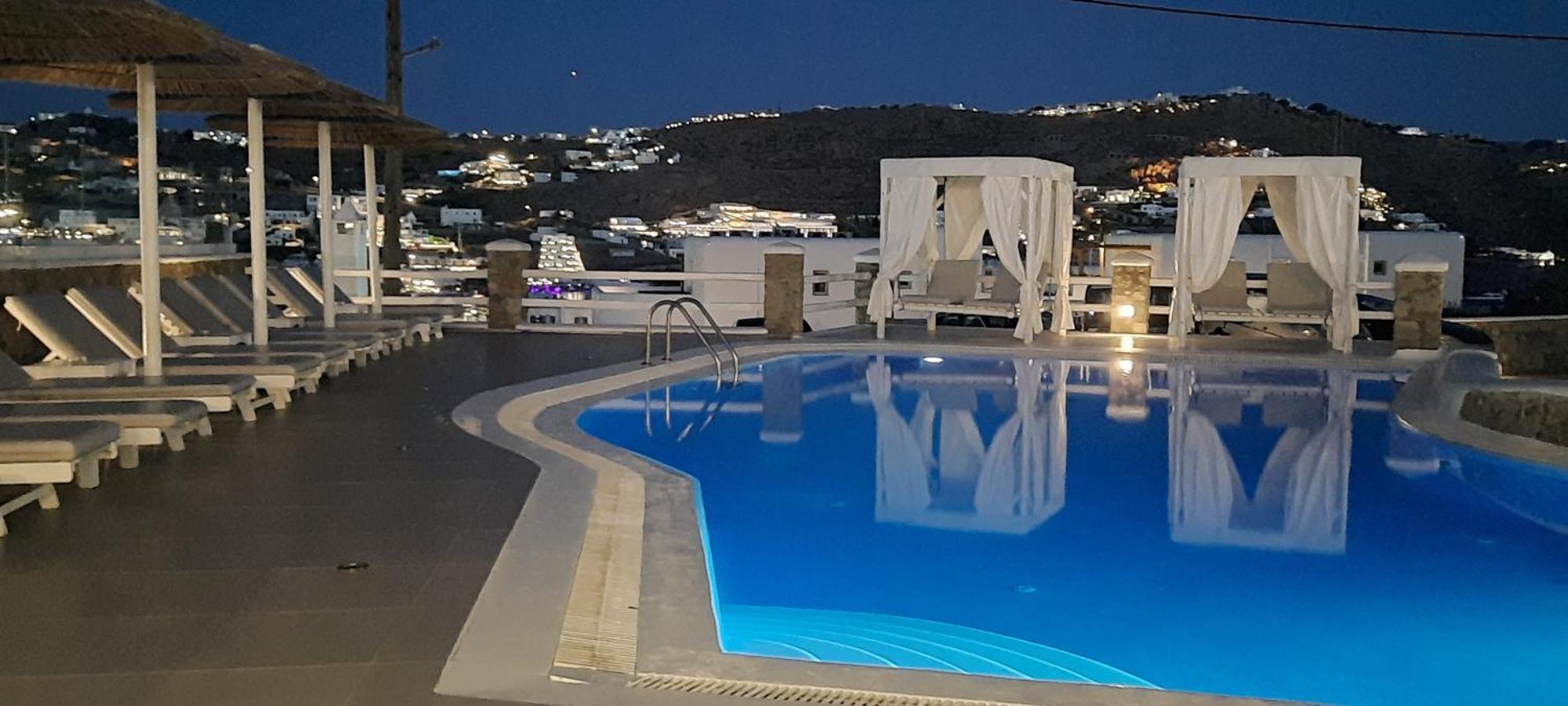 Hotel Casa Bianca Ornos  Exteriér fotografie