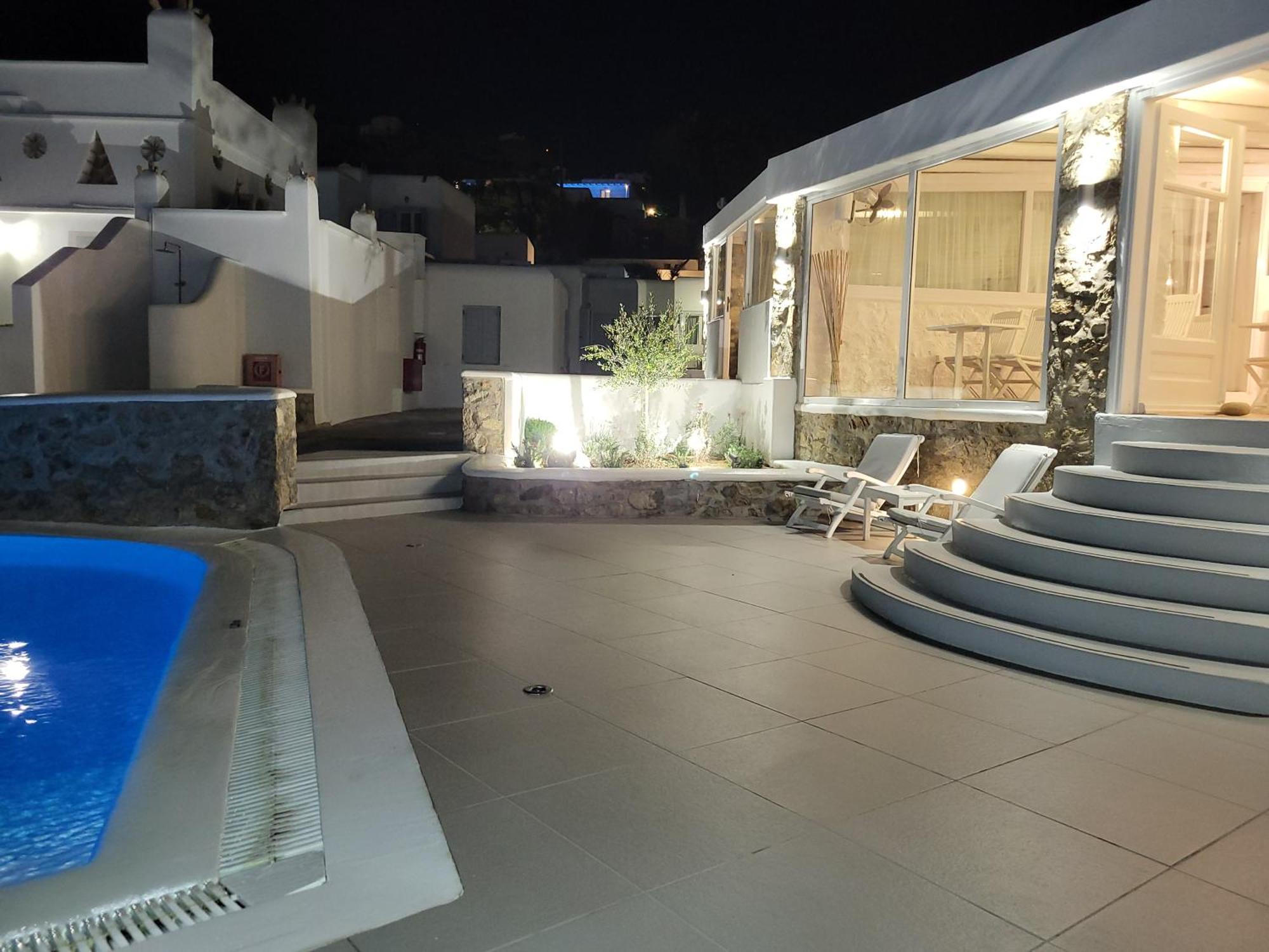 Hotel Casa Bianca Ornos  Exteriér fotografie
